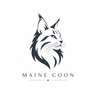 Fluffy Maine Coons logo